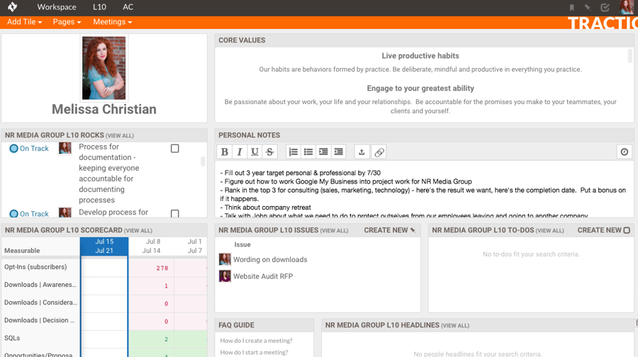 How Traction Tools Elevated Our EOS Experience